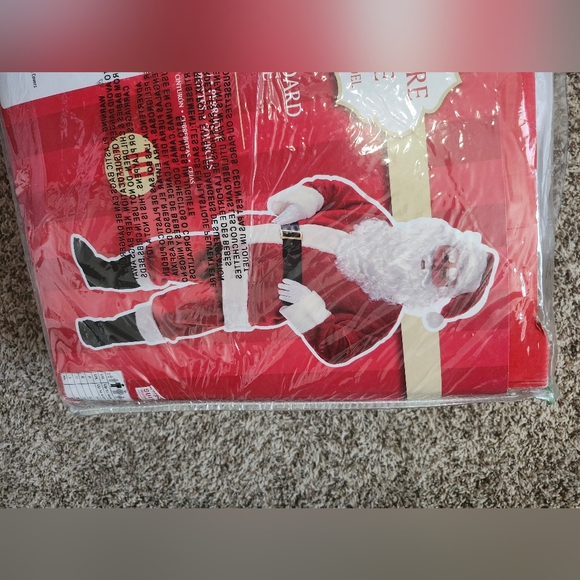 Plush Santa Suit Adult Standard - Picture 9 of 10